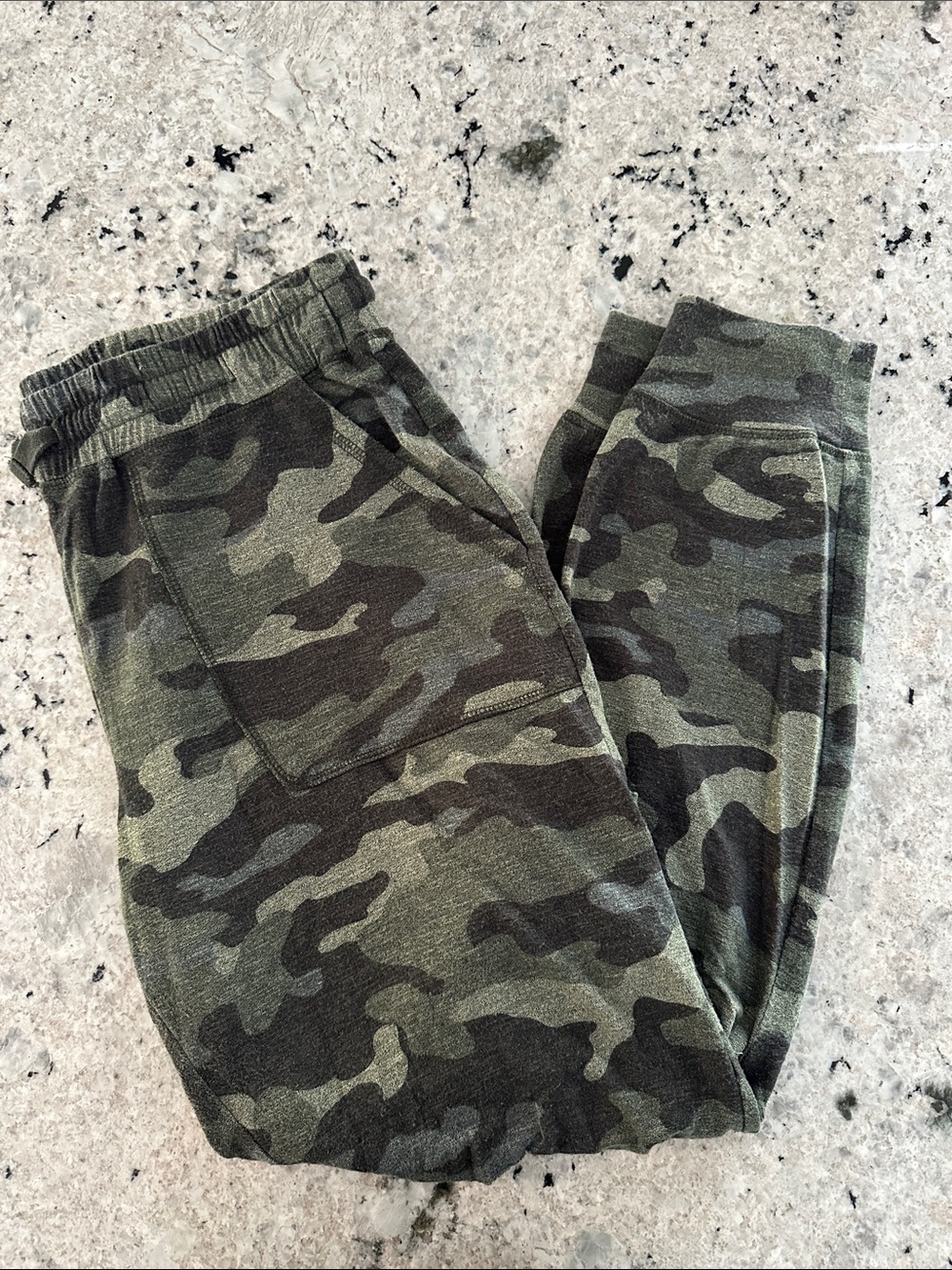 Express camo distressed joggers Medium